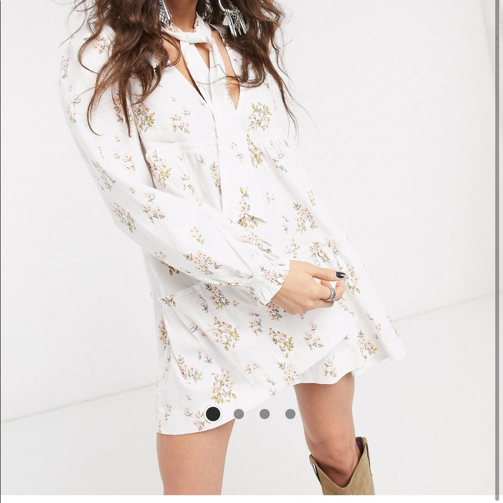 Free people high neck mini dress size S